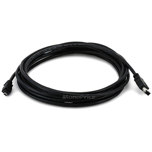 Ieee-1394 Dv Cable 6P-4P M/M-15Ft Blk