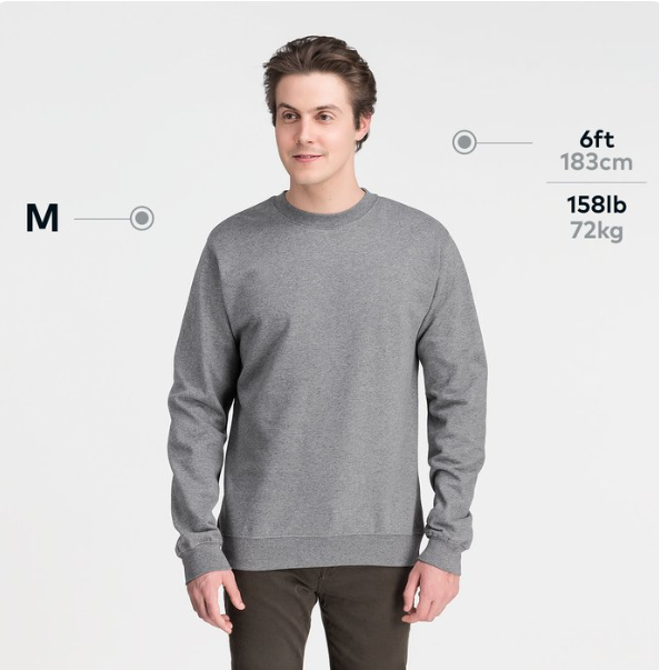 Independent Trading Co. Crewneck Sweatshirt – Classic Fit with Premium Comfort and Durability