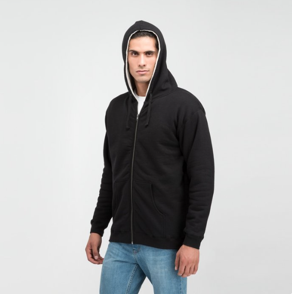 Independent Trading Co. Sherpa-Lined Full-Zip Hooded Sweatshirt – Ultimate Warmth with Cozy Sherpa Comfort