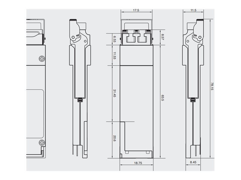 Integra Optics - QSFP+ transceiver module (equivalent to: IBM BNCKM-QP