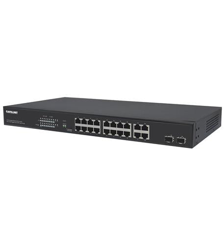 Intellinet 16-Port Gigabit Ethernet PoE+ Switch ITL-561419