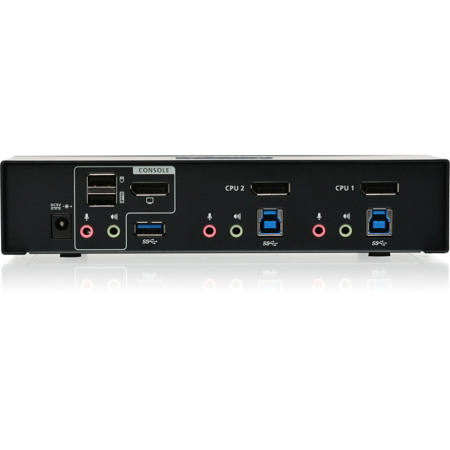 Iogear 2-Port Displayport 1.2 Kvmp Switch