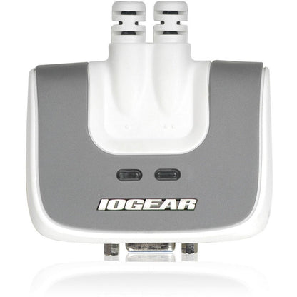 Iogear 2-Port Usb Plus Kvm Switch With Built-In Cables And Audio Support