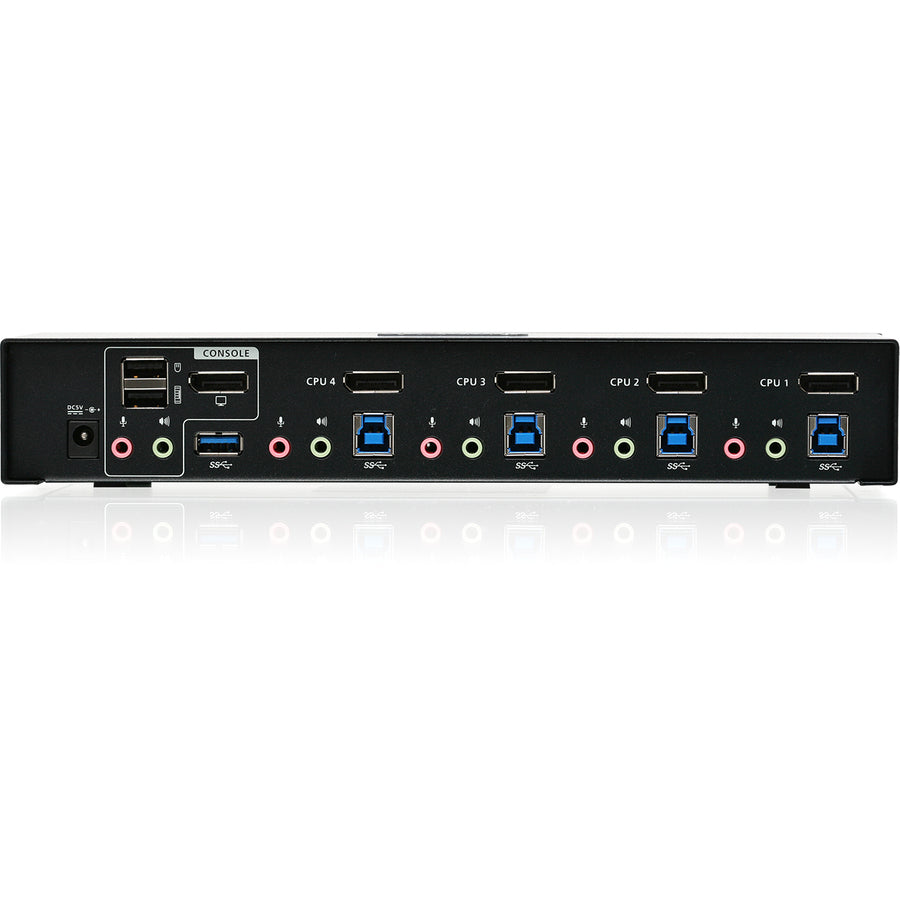 Iogear 4-Port Displayport 1.2 Kvmp Switch