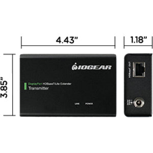 Iogear Cinema 4K Displayport Hdbaset-Lite Extender (Taa)