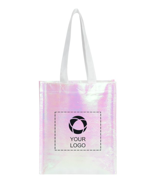 Iridescent Non-Woven Tote Bag – Eye-Catching, Lightweight, and Perfect for Stylish Carrying