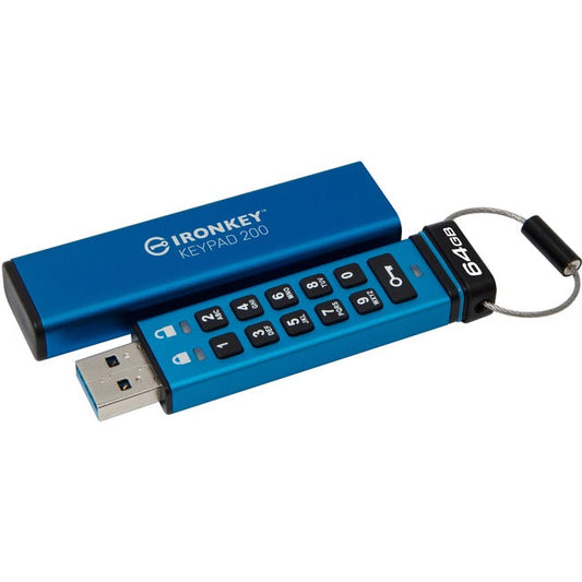 Ironkey Keypad 200 64Gb Usb 3.2 (Gen 1) Type A Flash Drive