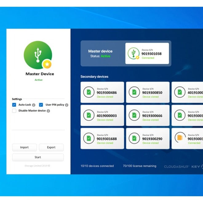 Istorage Cloudashur Keywriter Software - Device License Is-Kw-Ca-100-499