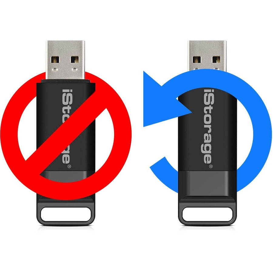 Istorage Datashur Bt Hardware Encrypted Usb 3.2 (Gen1) Flash Drive Is-Fl-Dbt-256-128