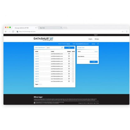 Istorage Datashur Bt Management Console - License - 3 Year Is-Mc-Dbt-3-500-999