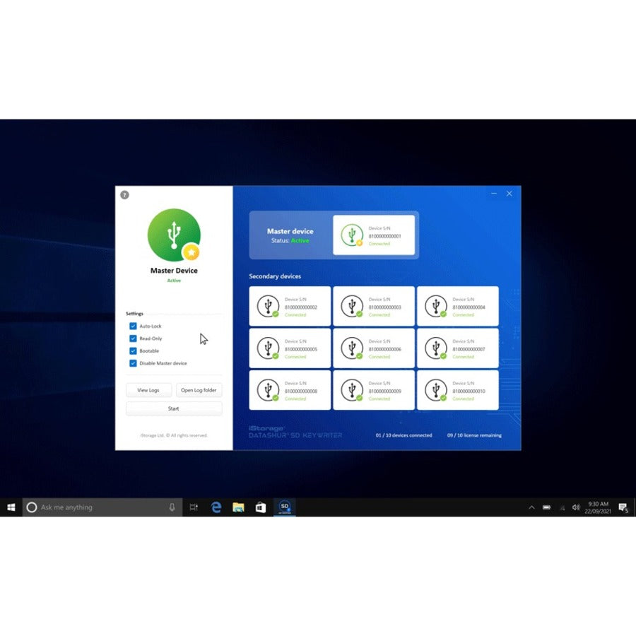 Istorage Datashur Sd Keywriter Software - License Is-Kw-Dsd-10-49