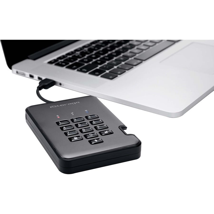 Istorage Diskashur Pro2 16 Tb Portable Rugged Solid State Drive - 2.5" External - Taa Compliant IS-DAP2-256-SSD-16000-C-X