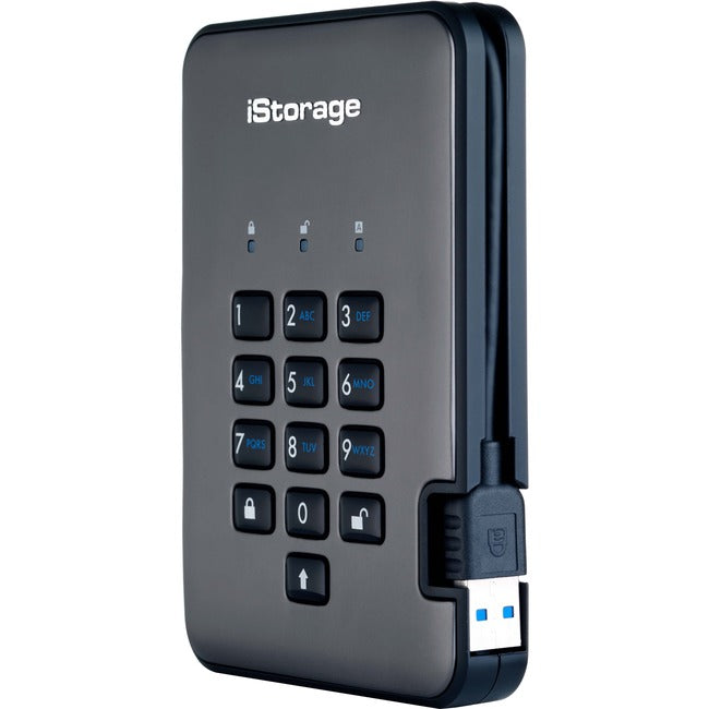 Istorage Diskashur Pro2 16 Tb Portable Rugged Solid State Drive - 2.5" External - Taa Compliant IS-DAP2-256-SSD-16000-C-X