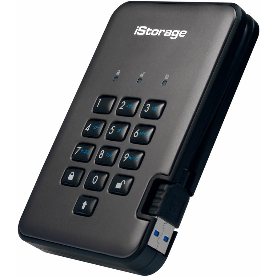 Istorage Diskashur Pro2 2 Tb Portable Rugged Solid State Drive - 2.5" External - Taa Compliant IS-DAP2-256-SSD-2000-C-X