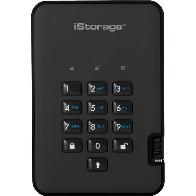 Istorage Diskashur2 16 Tb Portable Rugged Solid State Drive - 2.5" External - Black - Taa Compliant IS-DA2-256-SSD-16000-B