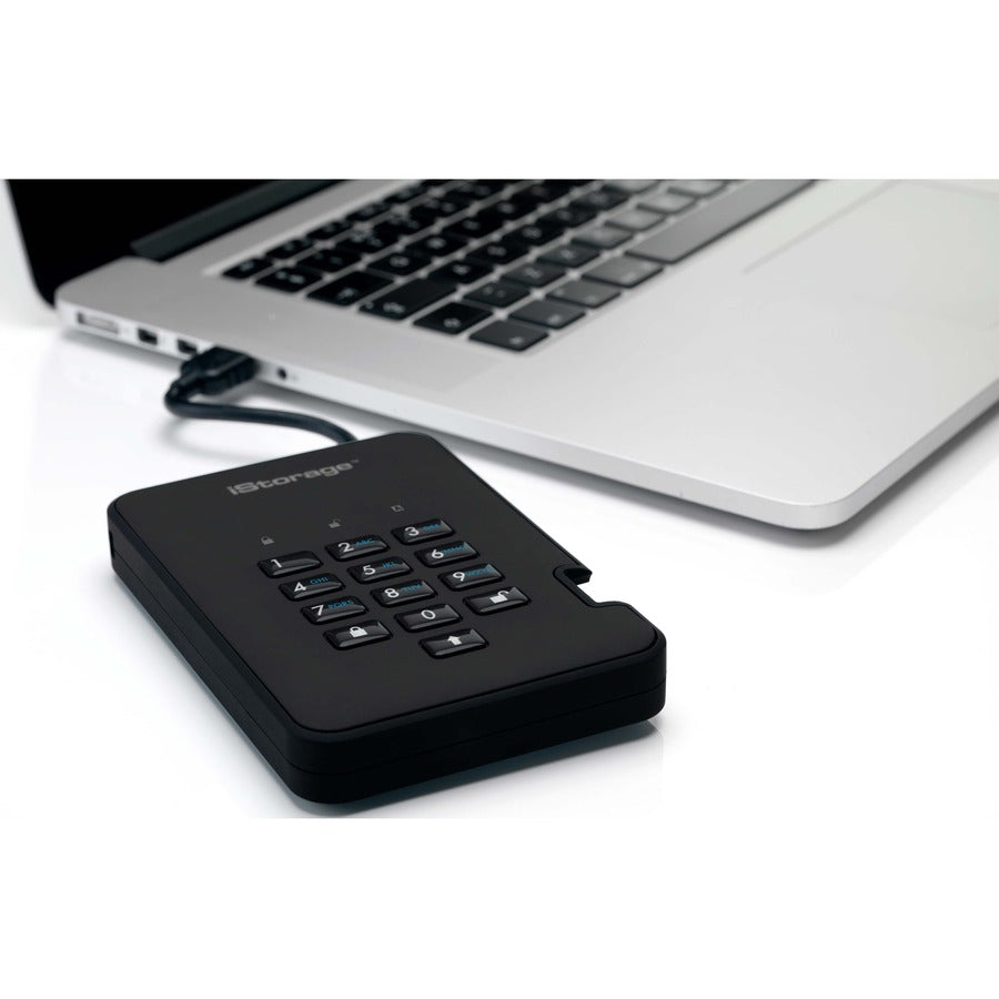 Istorage Diskashur2 4 Tb Portable Rugged Solid State Drive - 2.5" External - Black - Taa Compliant IS-DA2-256-SSD-4000-B