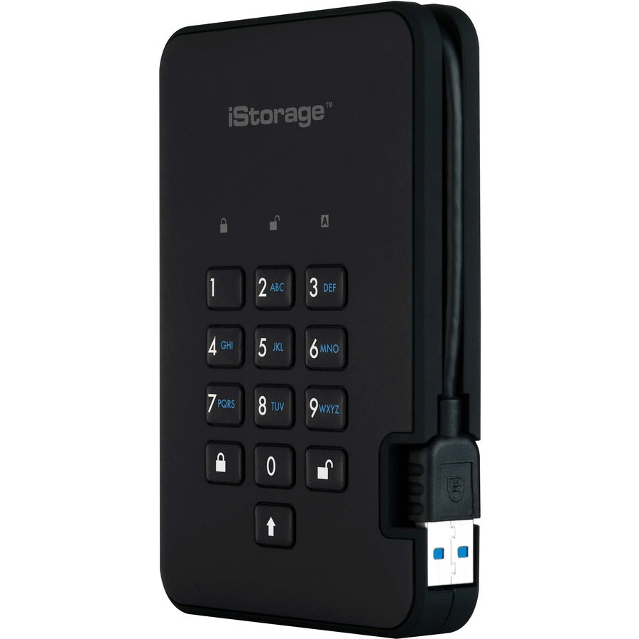 Istorage Diskashur2 4 Tb Portable Rugged Solid State Drive - 2.5" External - Black - Taa Compliant IS-DA2-256-SSD-4000-B