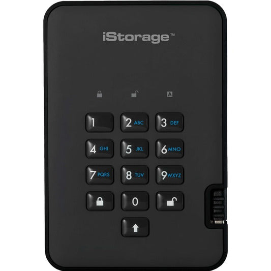 Istorage Diskashur2 8 Tb Portable Rugged Solid State Drive - 2.5" External - Black - Taa Compliant IS-DA2-256-SSD-8000-B
