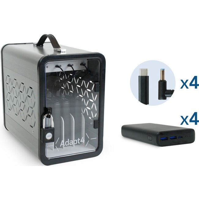 JAR Systems Adapt4 USB-C Charging Station with Active Charge Upgrade a
