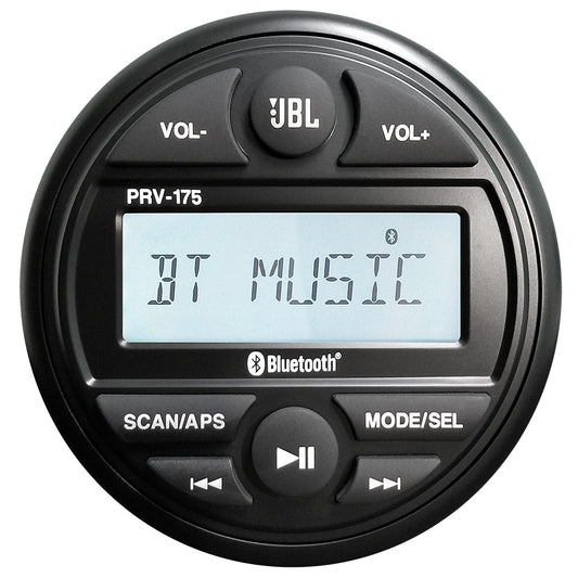 JBL PRV 175 AM/FM/USB/Bluetooth&reg; Gauge Style Stereo