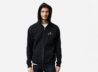 JERZEES® Zip Hooded Sweatshirt – Classic Warmth with Convenient Zip-Up Style