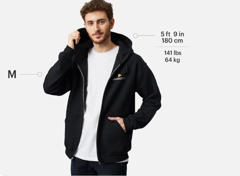 JERZEES® Zip Hooded Sweatshirt – Classic Warmth with Convenient Zip-Up Style