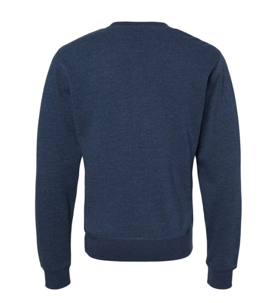 J. America Classic Triblend Crewneck Sweatshirt – Ultra-Soft, Stylish, and Perfect for Everyday Comfort