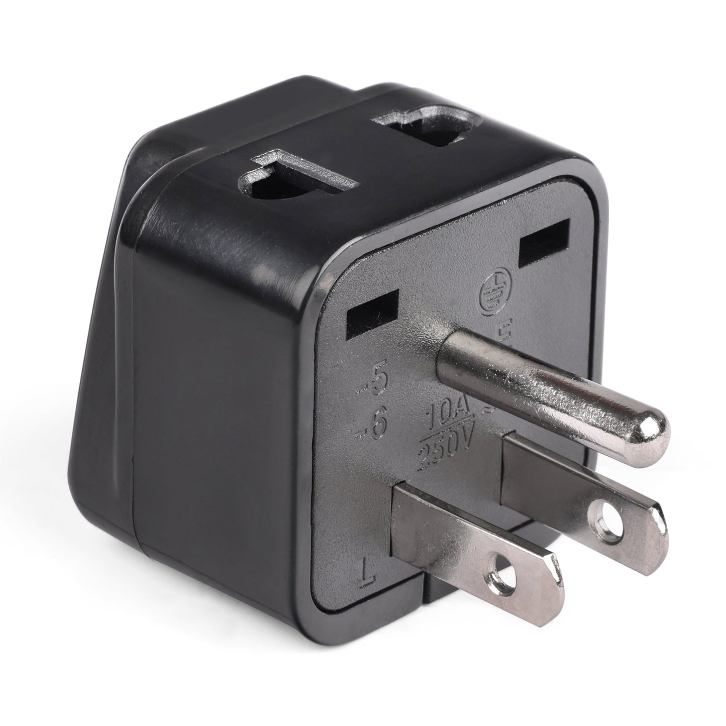 Japan, Philippines Travel Adapter - 2 in 1 - Type B - Compact Design (DB-5)