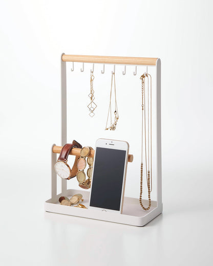 Jewelry + Accessory Display - Steel + Wood