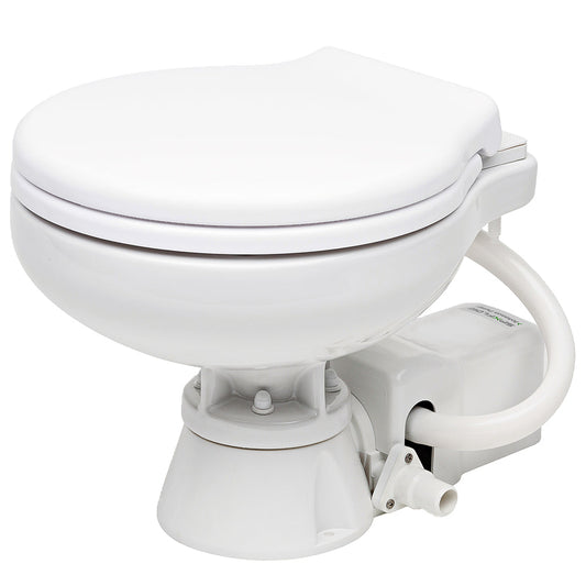 Johnson Pump AquaT&trade; Electric Marine Toilet - Super Compact - 12V