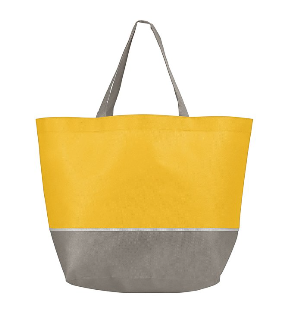 Julian Two-Tone Non-Woven Tote Bag – Stylish, Durable, and Perfect for Everyday Carrying with a Pop of Color