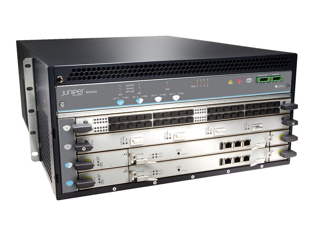 Juniper Router Stack Juniper Networks MX-series MX240 - Router - - rack-mountable
