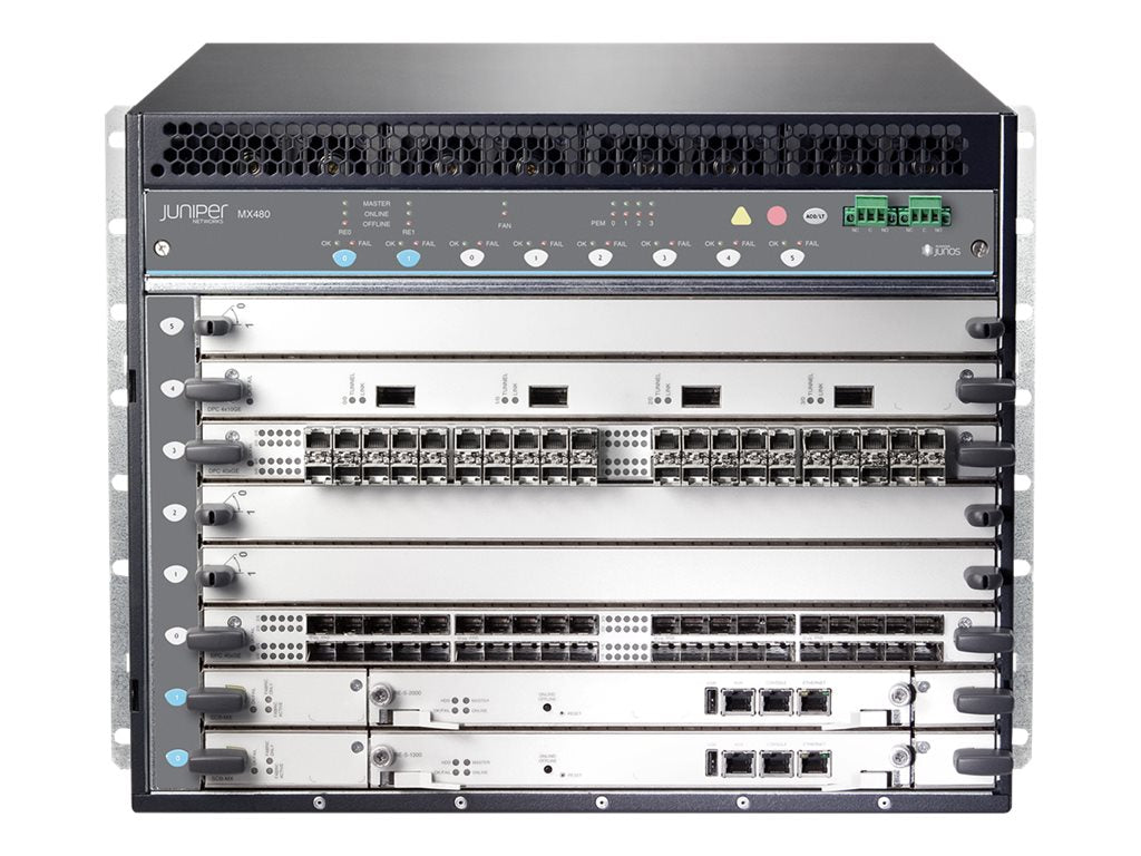 Juniper Networks MX-series MX480 - Router - rack-mountable