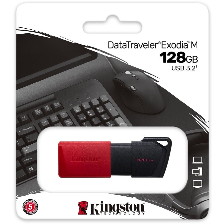 Kingston Datatraveler Exodia M Usb Flash Drive Dtxm/128Gb