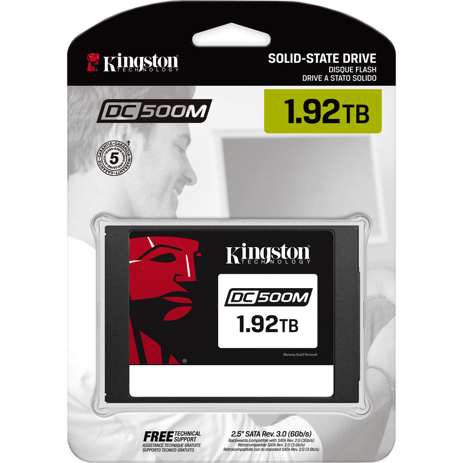 Kingston Enterprise Ssd Dc500M (Mixed-Use) 1.92Tb