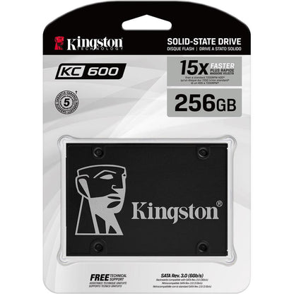 Kingston Kc600 256Gb 2.5 Inch Sata3 Solid State Drive (3D Tlc)