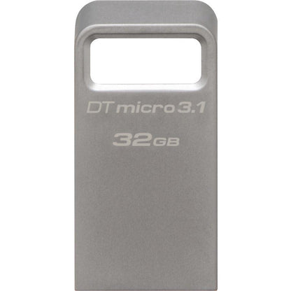 Kingston Technology Datatraveler Micro 3.1 32Gb Usb Flash Drive Usb Type-A 3.2 Gen 1 (3.1 Gen 1) Metallic
