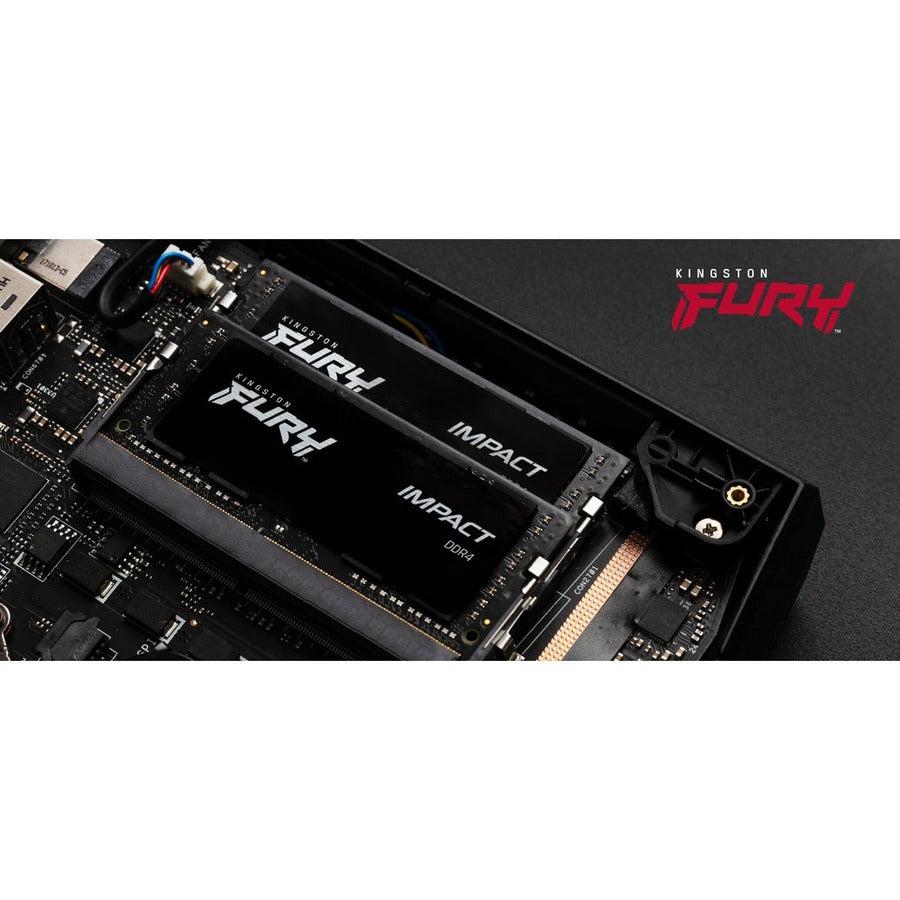 Kingston Technology Fury Impact Memory Module 16 Gb 2 X 8 Gb Ddr4 2666 Mhz