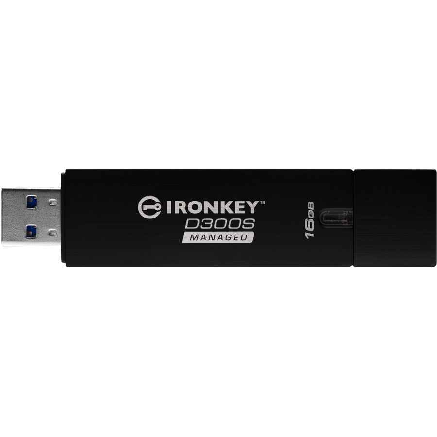 Kingston Technology Ironkey D300 Usb Flash Drive 16 Gb Usb Type-A 3.2 Gen 1 (3.1 Gen 1) Black