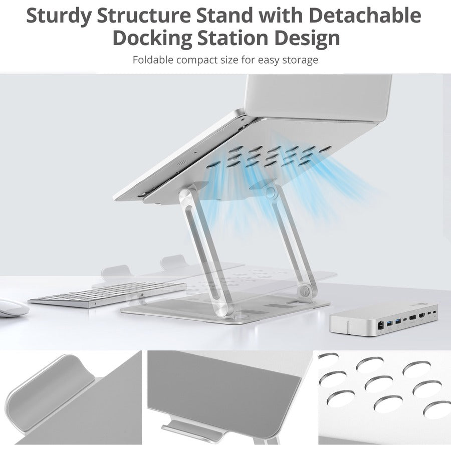 Laptop Stand Adjustable Usb-C, Ce-Mtdk11-S1