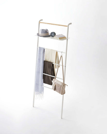 Leaning Storage Ladder - Two Styles - Steel