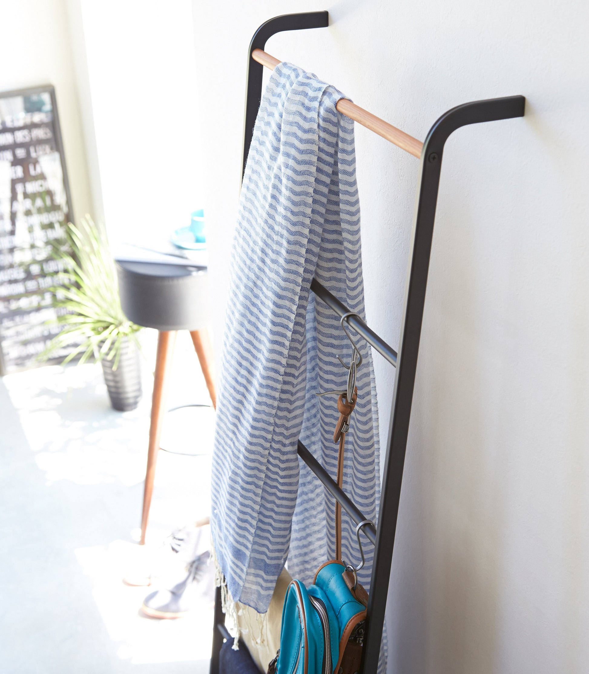 Leaning Storage Ladder - Two Styles - Steel