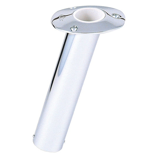 Lee's 15&#176; Stainless Steel Flush Mount Rod Holder - 2.25" O.D.