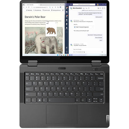 Lenovo 13W Yoga 82S1000Nus 13.3" Touchscreen Notebook - Wuxga - 1920 X 1200 - Amd Ryzen 5 5625U 2.30 Ghz - 8 Gb Total Ram - 256 Gb Ssd