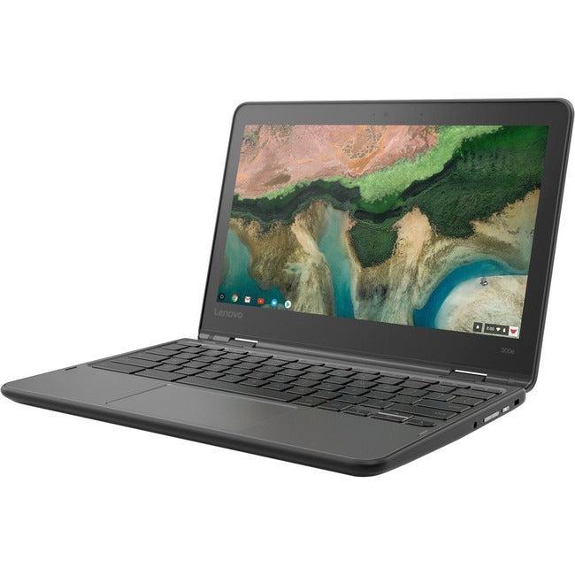 Lenovo 300E Chromebook 2Nd Gen 81Mb0066Us 11.6" Touchscreen Convertible 2 In 1 Chromebook - Hd - 1366 X 768 - Intel Celeron N4020 Dual-Core (2 Core) 1.10 Ghz - 4 Gb Total Ram - 32 Gb Flash Memory - Black