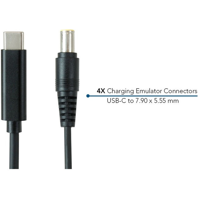 Lenovo Emulator Charging Cables - 4-Pack Of Usb-C To 7.90 X 5.55Mm Emulator Conn