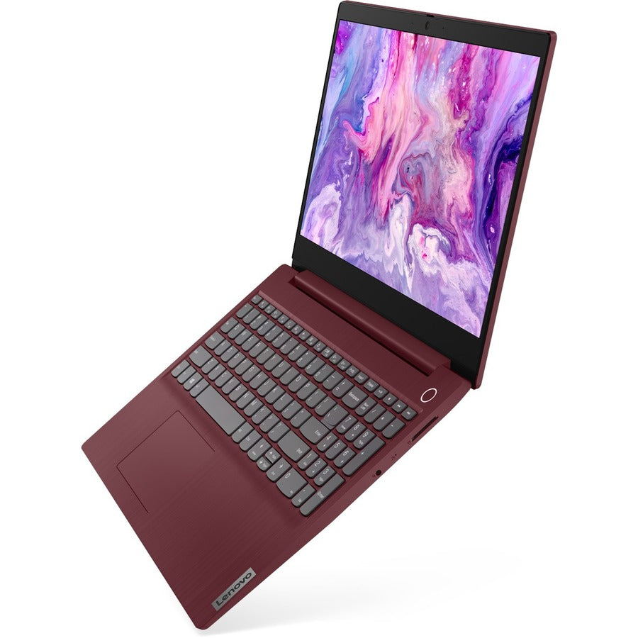 Lenovo-Imsourcing Ideapad 3 15Iil05 81We00L5Us 15.6" Notebook - Full Hd - 1920 X 1080 - Intel Core I5 10Th Gen I5-1035G1 Quad-Core (4 Core) 1 Ghz - 8 Gb Total Ram - 256 Gb Ssd - Cherry Red