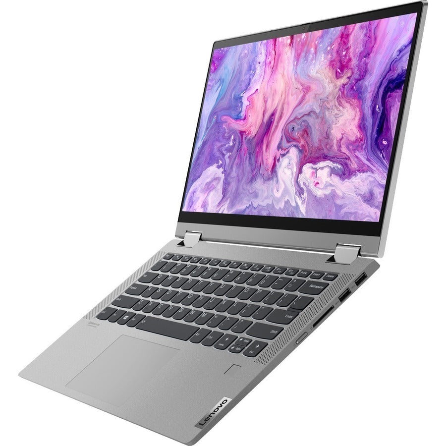 Lenovo-Imsourcing Ideapad Flex 5 14Alc05 82Hu00Juus 14" Touchscreen Convertible 2 In 1 Notebook - Full Hd - 1920 X 1080 - Amd Ryzen 7 5700U Octa-Core (8 Core) 1.80 Ghz - 8 Gb Total Ram - 8 Gb On-Board Memory - 256 Gb Ssd - Graphite Gray