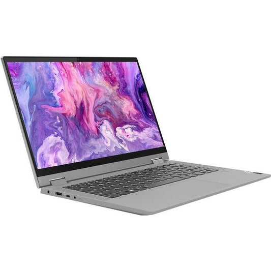 Lenovo-Imsourcing Ideapad Flex 5 14Alc05 82Hu00Juus 14" Touchscreen Convertible 2 In 1 Notebook - Full Hd - 1920 X 1080 - Amd Ryzen 7 5700U Octa-Core (8 Core) 1.80 Ghz - 8 Gb Total Ram - 8 Gb On-Board Memory - 256 Gb Ssd - Graphite Gray