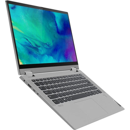 Lenovo-Imsourcing Ideapad Flex 5 14Alc05 82Hu00Juus 14" Touchscreen Convertible 2 In 1 Notebook - Full Hd - 1920 X 1080 - Amd Ryzen 7 5700U Octa-Core (8 Core) 1.80 Ghz - 8 Gb Total Ram - 8 Gb On-Board Memory - 256 Gb Ssd - Graphite Gray